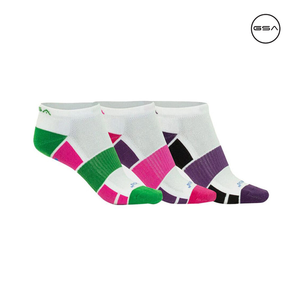 GSA Running Κάλτσες Πολύχρωμες 3 Ζεύγη - 92-1446-53