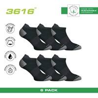 GSA ORGANICPLUS[+] 3616 Ανδρικές Αθλητικές Ultralight Low Cut Κάλτσες / 6 Ζευγάρια