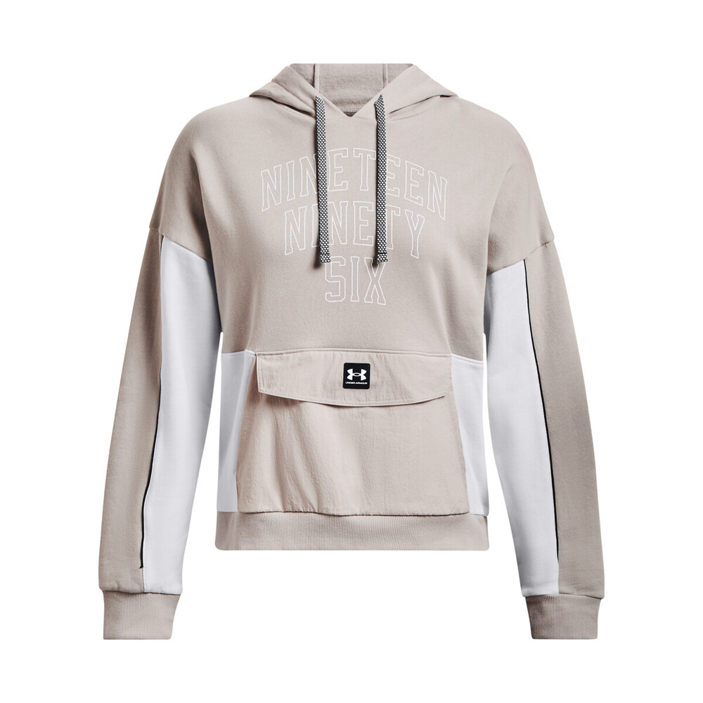 Uhder Arrmour Womens UA Rival Fleece Hoodie Γυναικεία φούτερ με κουκούλα - 1374113-592