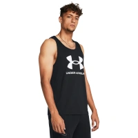 1382883 UA SPORTSTYLE LOGO  TANK T-SHIRT ΑΜΑΝΙΚΟ UNDER ARMOUR