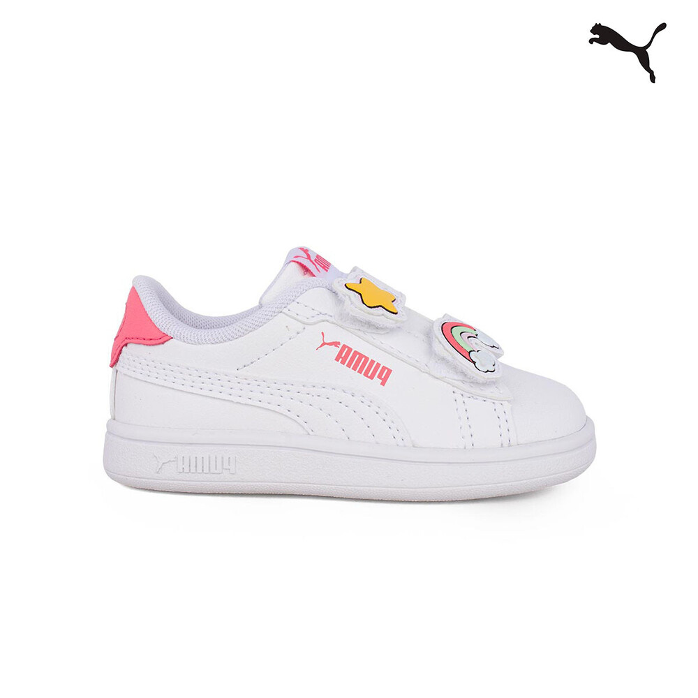 397287 Puma Smash 3.0 Badges V Inf ΥΠΟΔΗΜΑ TENNIS LOW PUMA