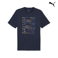 680173 GRAPHICS Triple No. 1 Logo Tee ΜΠΛΟΥΖΑΚΙ ΚΟΝΤΟΜΑΝΙΚΟ PUMA