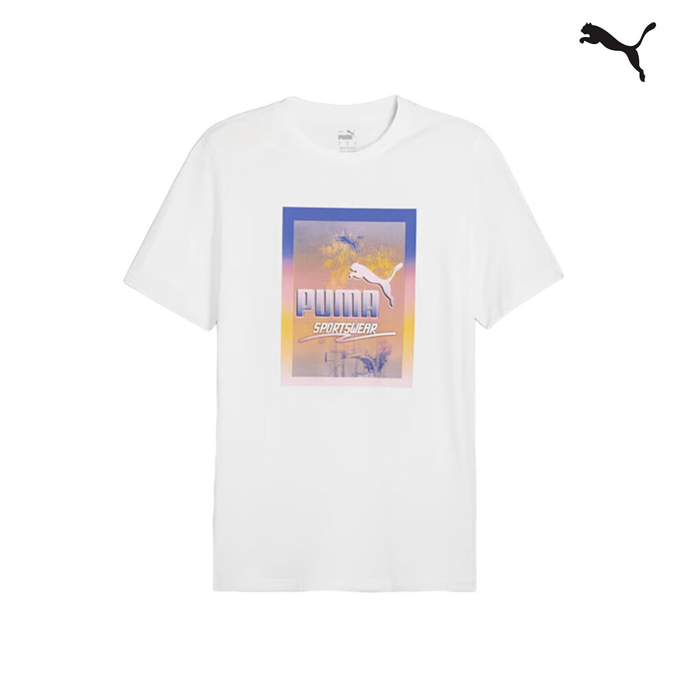 680180 GRAPHICS Photoprint Tee ΜΠΛΟΥΖΑΚΙ ΚΟΝΤΟΜΑΝΙΚΟ PUMA