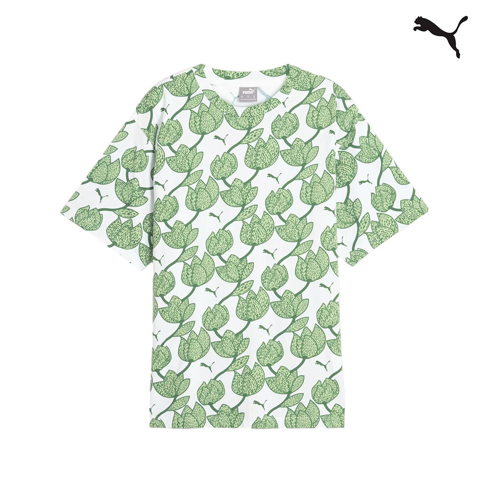 679493 ESS+ BLOSSOM AOP Tee ΜΠΛΟΥΖΑΚΙ ΚΟΝΤΟΜΑΝΙΚΟ PUMA