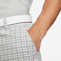 Nike Dri-Fit UV Men's Chino Plaid Golf Short Smoke Grey DN1959-077