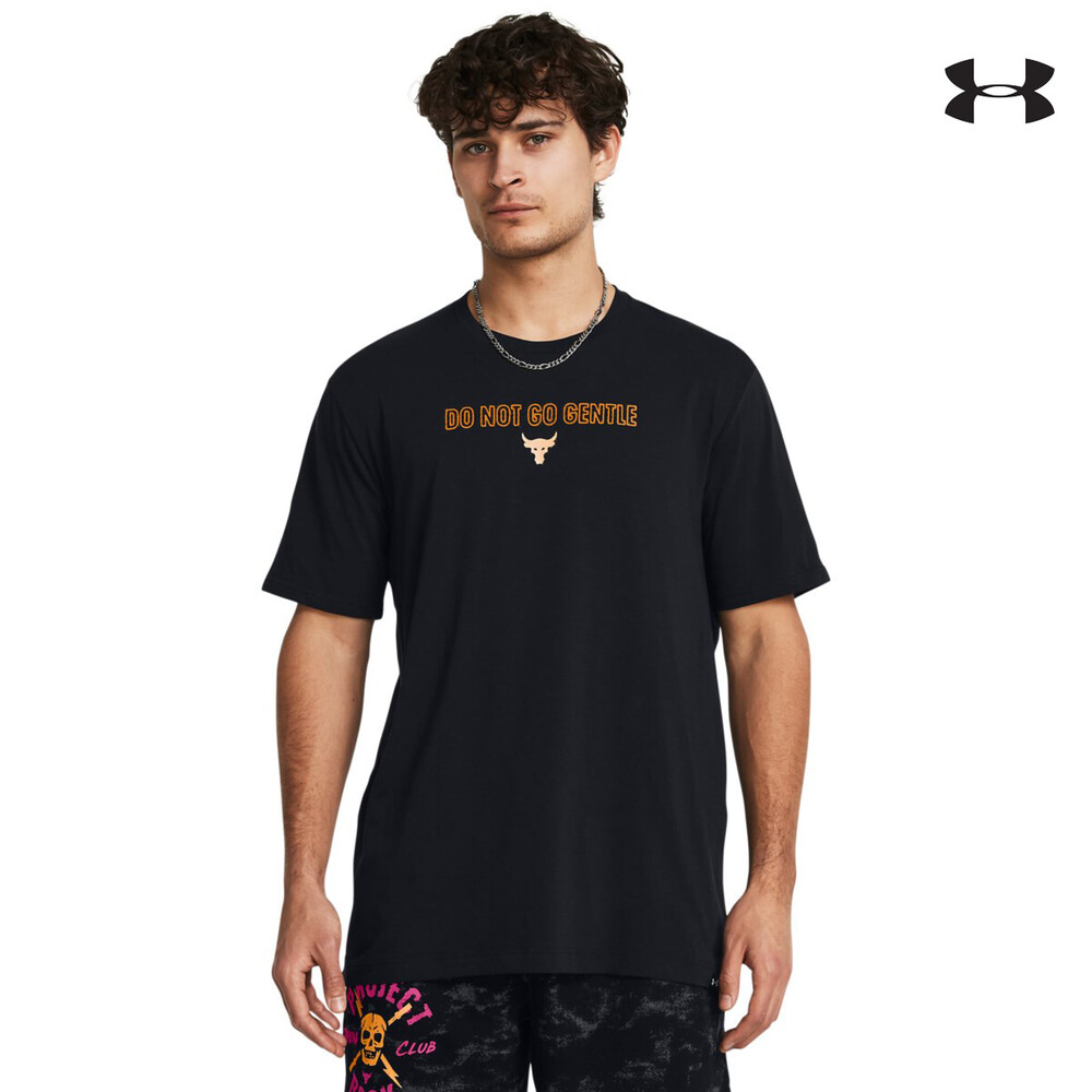 1383295 UA Pjt Rck Rage Graphic SS ΜΠΛΟΥΖΑΚΙ ΚΟΝΤΟΜΑΝΙΚΟ UNDER ARMOUR