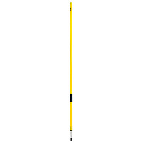 SLALOM POLE 1,60m - FLEXIBLE WITH SPIKES 30mm (YELLOW)