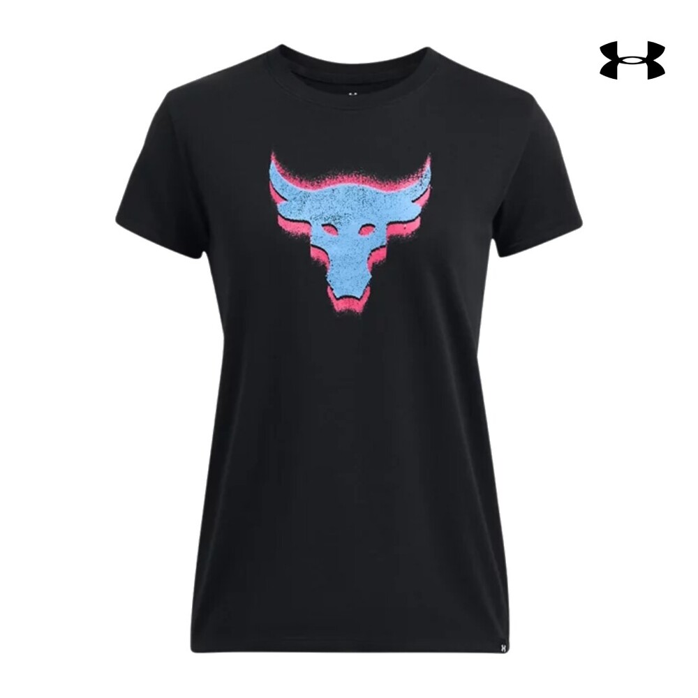 1382708 Pjt Rck W Underground Core T ΜΠΛΟΥΖΑΚΙ ΚΟΝΤΟΜΑΝΙΚΟ UNDER ARMOUR