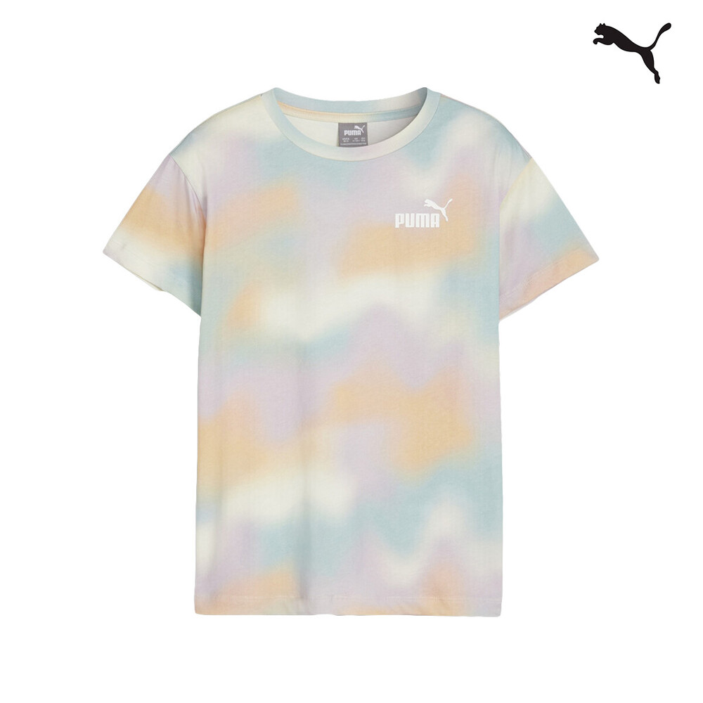 680252 ESS+ SUMMER DAZE AOP Tee G ΜΠΛΟΥΖΑΚΙ ΚΟΝΤΟΜΑΝΙΚΟ PUMA