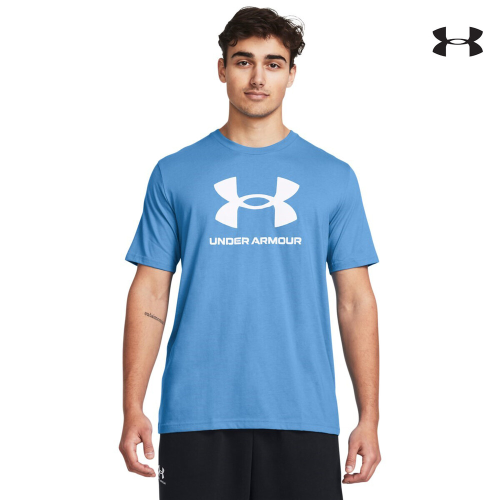 1382911 UA SPORTSTYLE LOGO UPDATE SS ΜΠΛΟΥΖΑΚΙ ΚΟΝΤΟΜΑΝΙΚΟ UNDER ARMOUR
