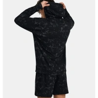 1383289 Pjt Rck AOP Rvl Terry HD ΜΠΛΟΥΖΑ ΜΑΚΡΥΜΑΝΙΚΗ UNDER ARMOUR