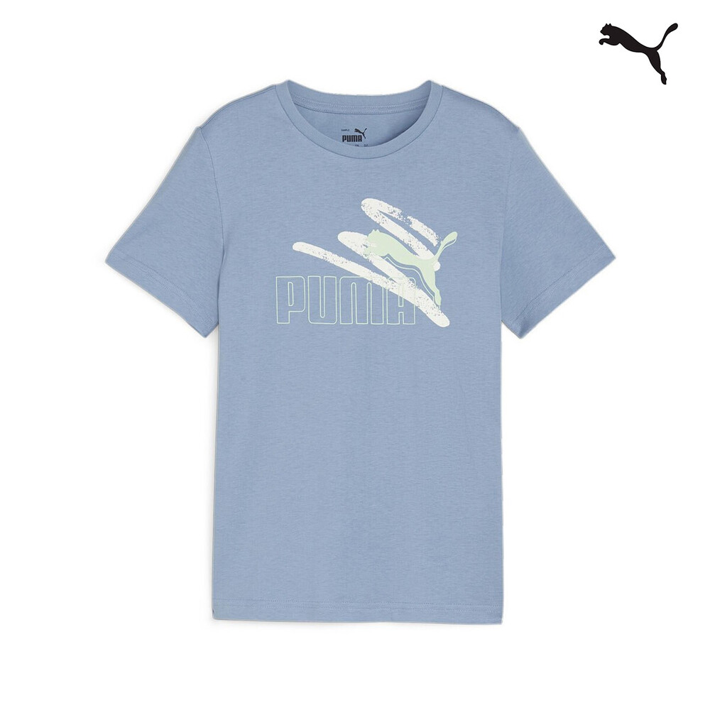 678988 ESS+ LOGO LAB Summer Tee ΜΠΛΟΥΖΑΚΙ ΚΟΝΤΟΜΑΝΙΚΟ PUMA