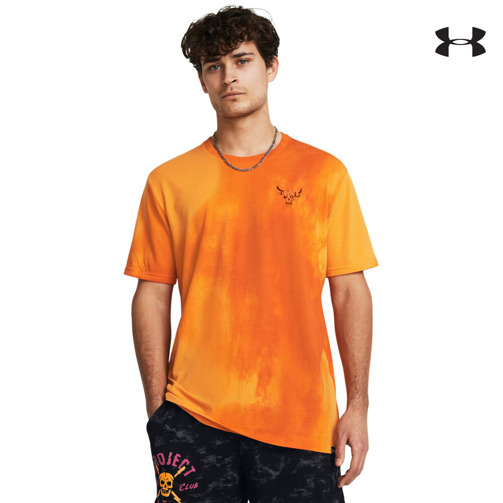 1383297 UA Pjt Rck Sun Wsh Grphic SS ΜΠΛΟΥΖΑΚΙ ΚΟΝΤΟΜΑΝΙΚΟ UNDER ARMOUR