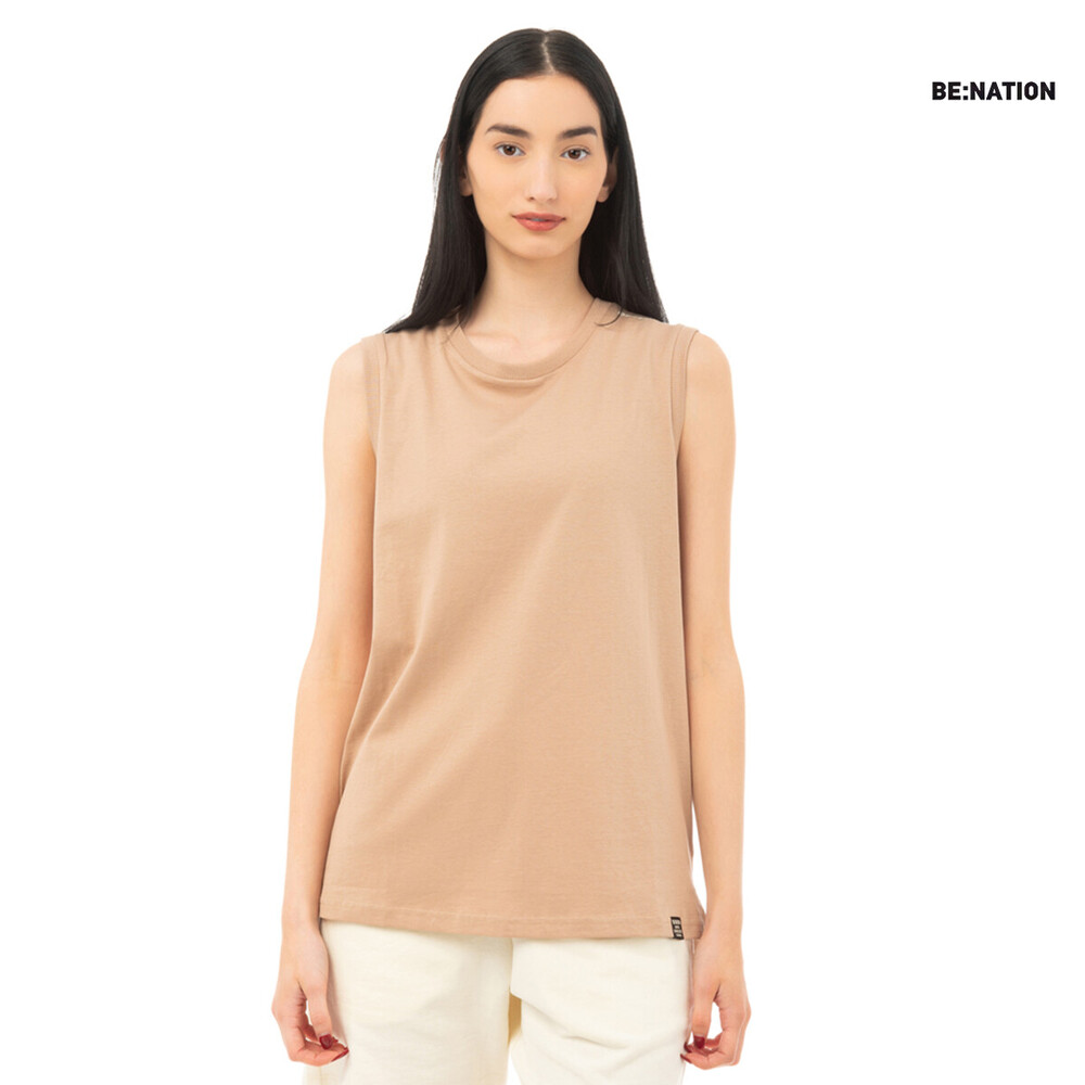 WOMAN SLEEVELESS TEE ESSENTIALS
