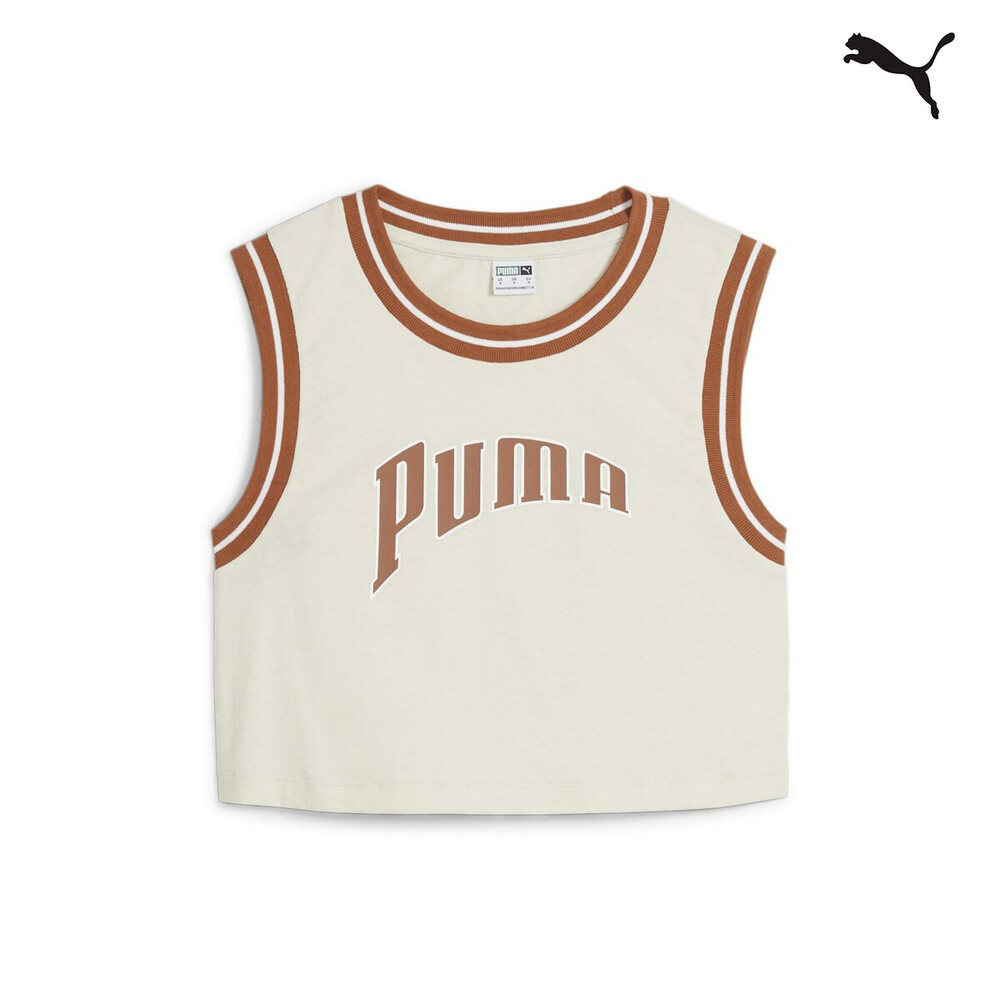 PUMA TEAM FOR THE FANBASE Graphic Cropped Tee