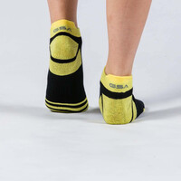 GSA Women's Ultralight Low Cut 6 Pack Bamboo No Show Socks Μαύρο