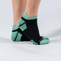 GSA Women's Ultralight Low Cut 6 Pack Bamboo No Show Socks Μαύρο