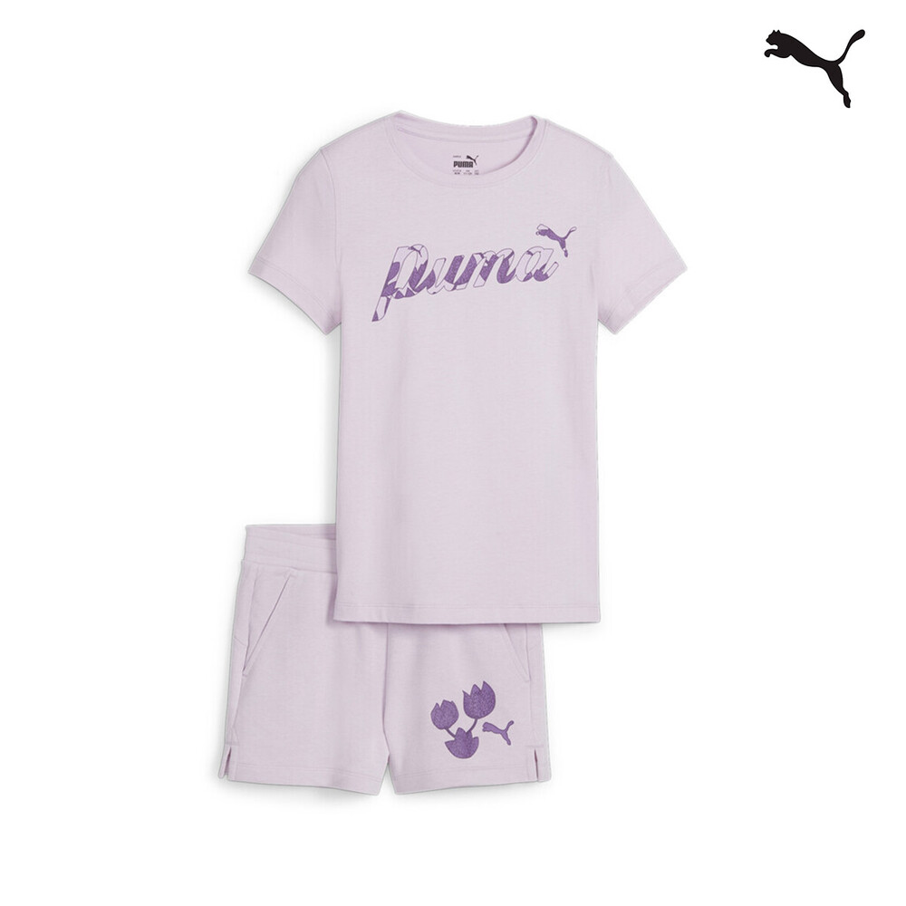 680320 BLOSSOM Tee & Shorts Set G ΦΟΡΜΑ PUMA