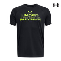 ΠΑΙΔΙΚΟ T-SHIRT 1383010 UA Tech Split Wordmark SS ΜΠΛΟΥΖΑΚΙ ΚΟΝΤΟΜΑΝΙΚΟ UNDER ARMOUR