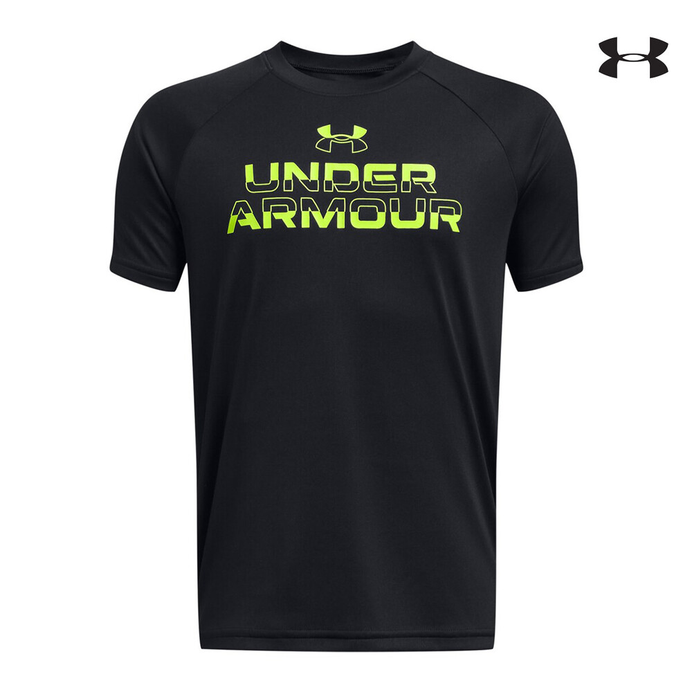 ΠΑΙΔΙΚΟ T-SHIRT 1383010 UA Tech Split Wordmark SS ΜΠΛΟΥΖΑΚΙ ΚΟΝΤΟΜΑΝΙΚΟ UNDER ARMOUR
