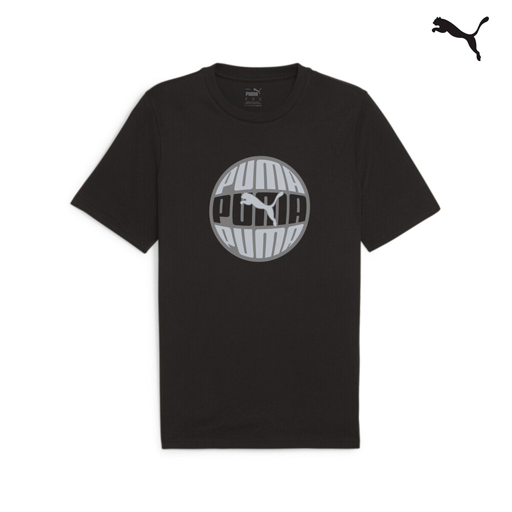 680174 GRAPHICS Circular Tee ΜΠΛΟΥΖΑΚΙ ΚΟΝΤΟΜΑΝΙΚΟ PUMA