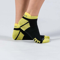 GSA Women's Ultralight Low Cut 6 Pack Bamboo No Show Socks Μαύρο