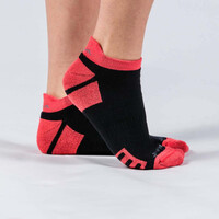 GSA Women's Ultralight Low Cut 6 Pack Bamboo No Show Socks Μαύρο