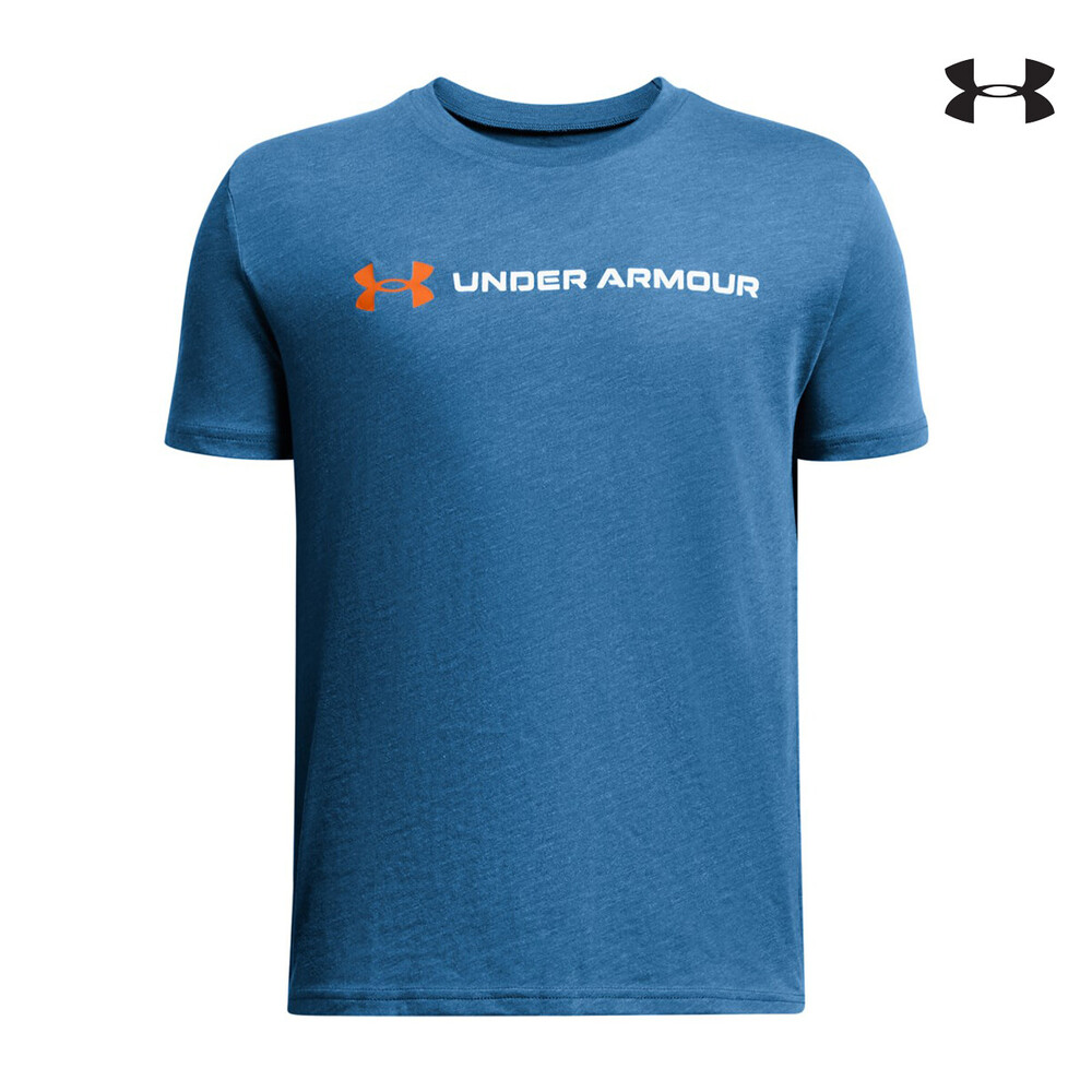 1380747 UA TEAM ISSUE WORDMARK SS ΠΑΙΔΙΚΟ  ΜΠΛΟΥΖΑΚΙ ΚΟΝΤΟΜΑΝΙΚΟ UNDER ARMOUR