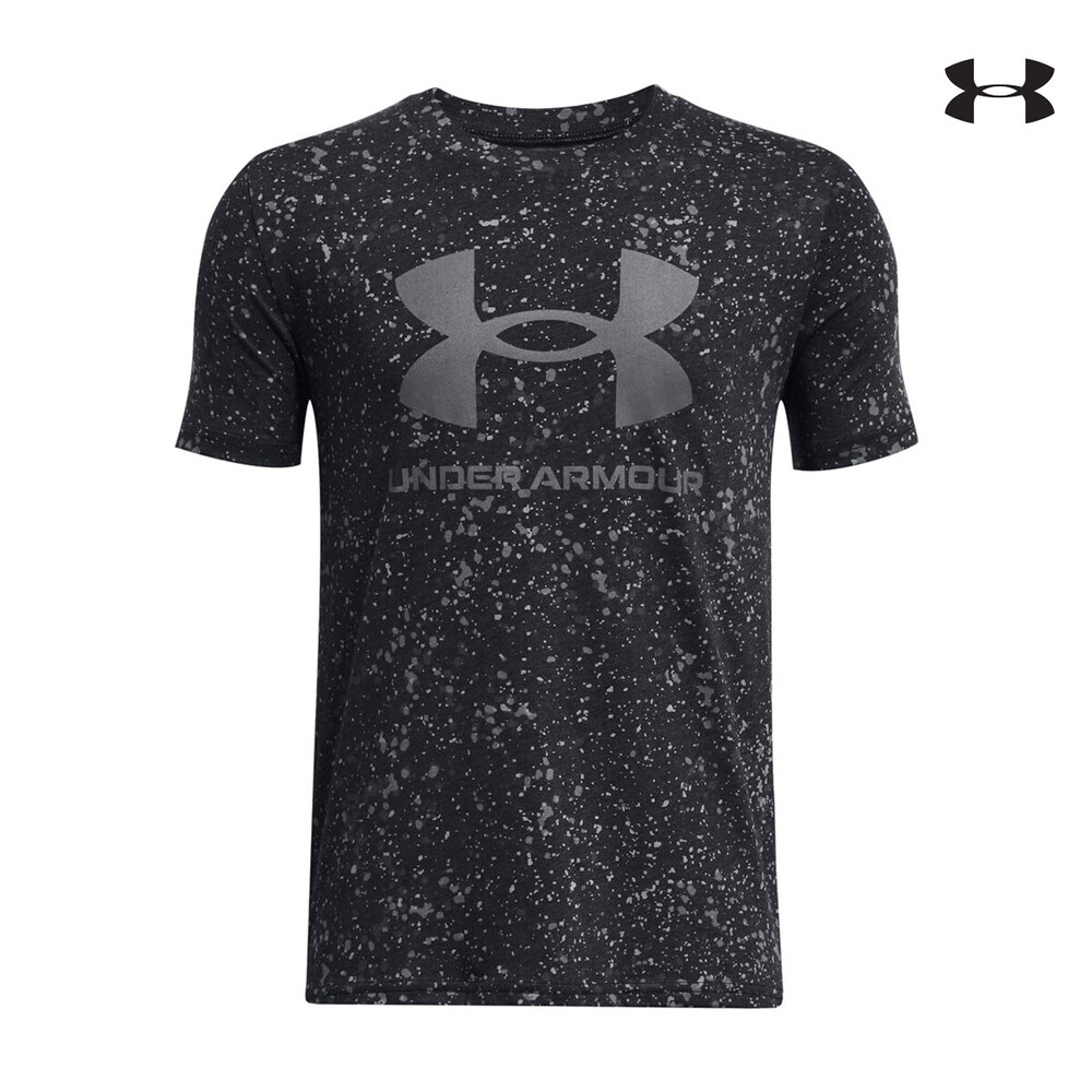 1376733 UA SPORSTYLE LOGO AOP SS ΠΑΙΔΙΚΟ  ΜΠΛΟΥΖΑΚΙ ΚΟΝΤΟΜΑΝΙΚΟ UNDER ARMOUR