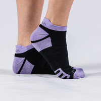 GSA Women's Ultralight Low Cut 6 Pack Bamboo No Show Socks Μαύρο