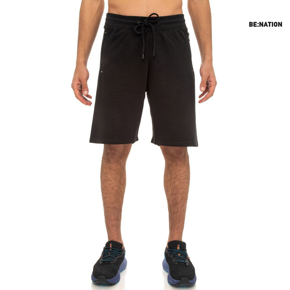 ESSENTIALS TERRY SHORTS WITH ZIP POCKETS