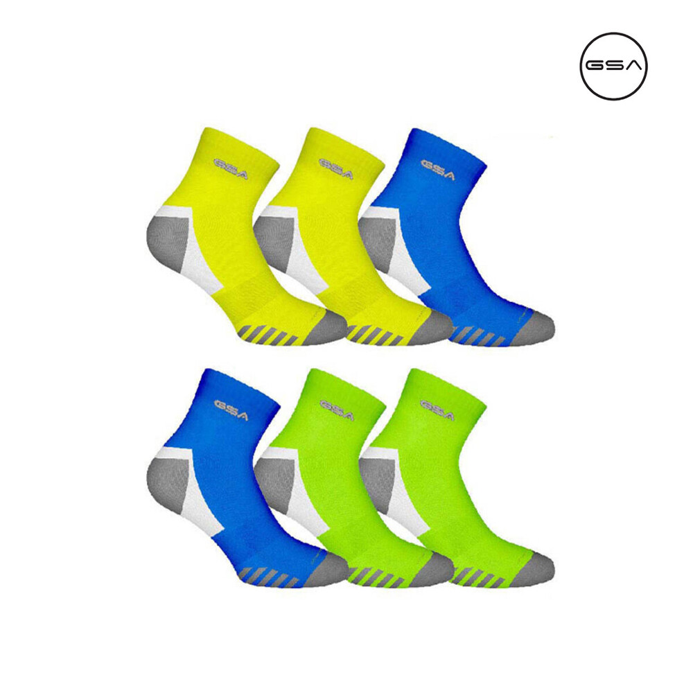 GSA Bamboo Extra Cushioned Quarter 6-Pack Ανδρικές Κάλτσες