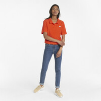 PUMA DOWNTOWN TOWELING POLO FIRELIGHT1