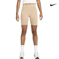 NIKE SPORTSWEAR WOMEN'S BROWN BIKER SHORTS