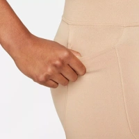 NIKE SPORTSWEAR WOMEN'S BROWN BIKER SHORTS