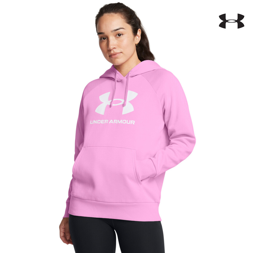 1379501 UA Rival Fleece Big Logo Hdy ΜΠΛΟΥΖΑ ΜΑΚΡΥΜΑΝΙΚΗ UNDER ARMOUR