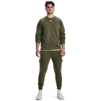 1379755 UA Rival Fleece Crew ΜΠΛΟΥΖΑ ΜΑΚΡΥΜΑΝΙΚΗ UNDER ARMOUR
