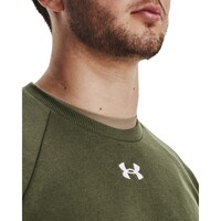 1379755 UA Rival Fleece Crew ΜΠΛΟΥΖΑ ΜΑΚΡΥΜΑΝΙΚΗ UNDER ARMOUR