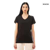 WOMEN V-NECK S/S TEE ESSENTIALS