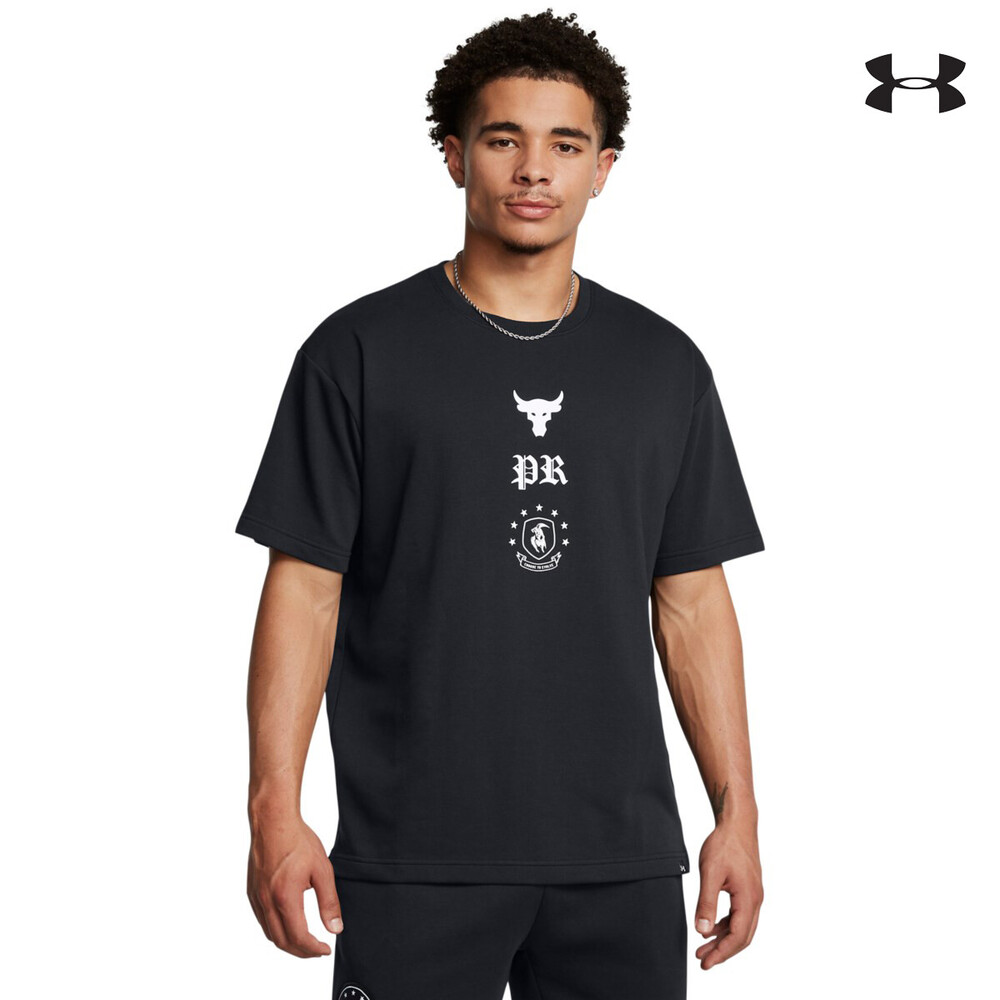 1386880 Pjt Rck Terry Top Q3 ΜΠΛΟΥΖΑΚΙ ΚΟΝΤΟΜΑΝΙΚΟ UNDER ARMOUR