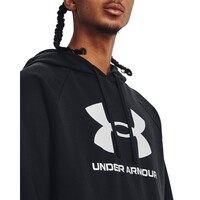1379758 UA Rival Fleece Logo HD ΜΠΛΟΥΖΑ ΜΑΚΡΥΜΑΝΙΚΗ UNDER ARMOUR