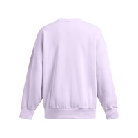 1386513 Rival Fleece WordmarkOS Crew ΜΠΛΟΥΖΑ ΜΑΚΡΥΜΑΝΙΚΗ UNDER ARMOUR