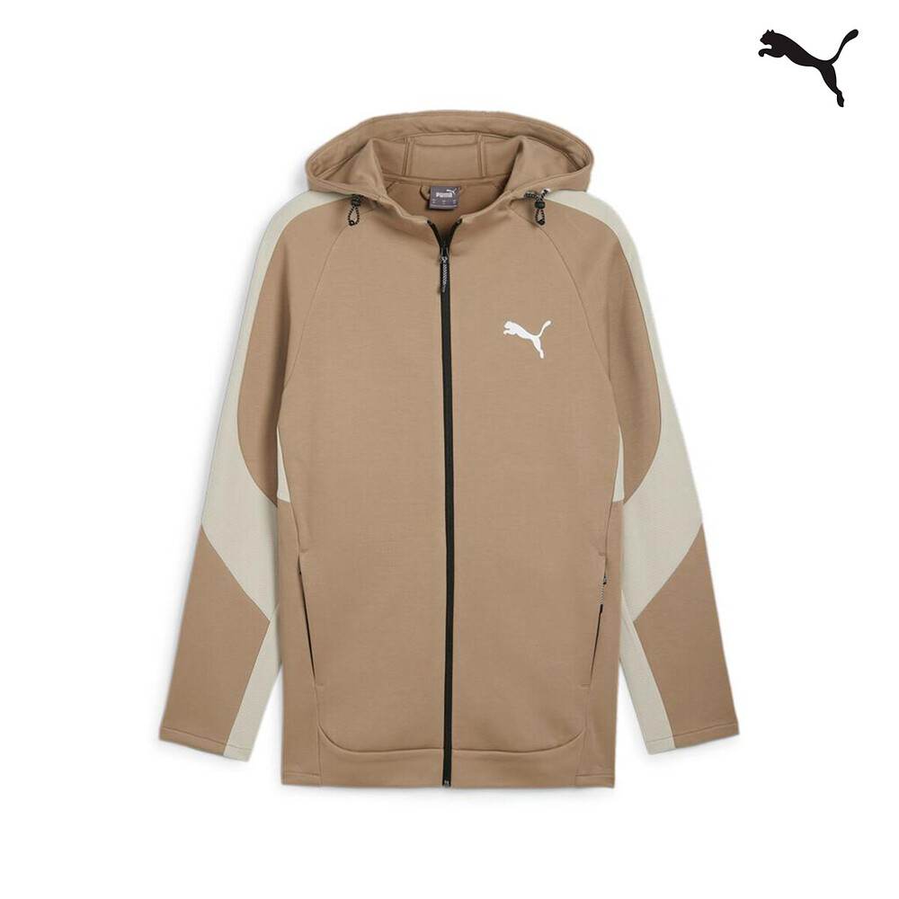 681700 EVOSTRIPE Full-Zip Hoodie DK ΦΟΥΤΕΡ PUMA