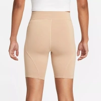 NIKE SPORTSWEAR WOMEN'S BROWN BIKER SHORTS