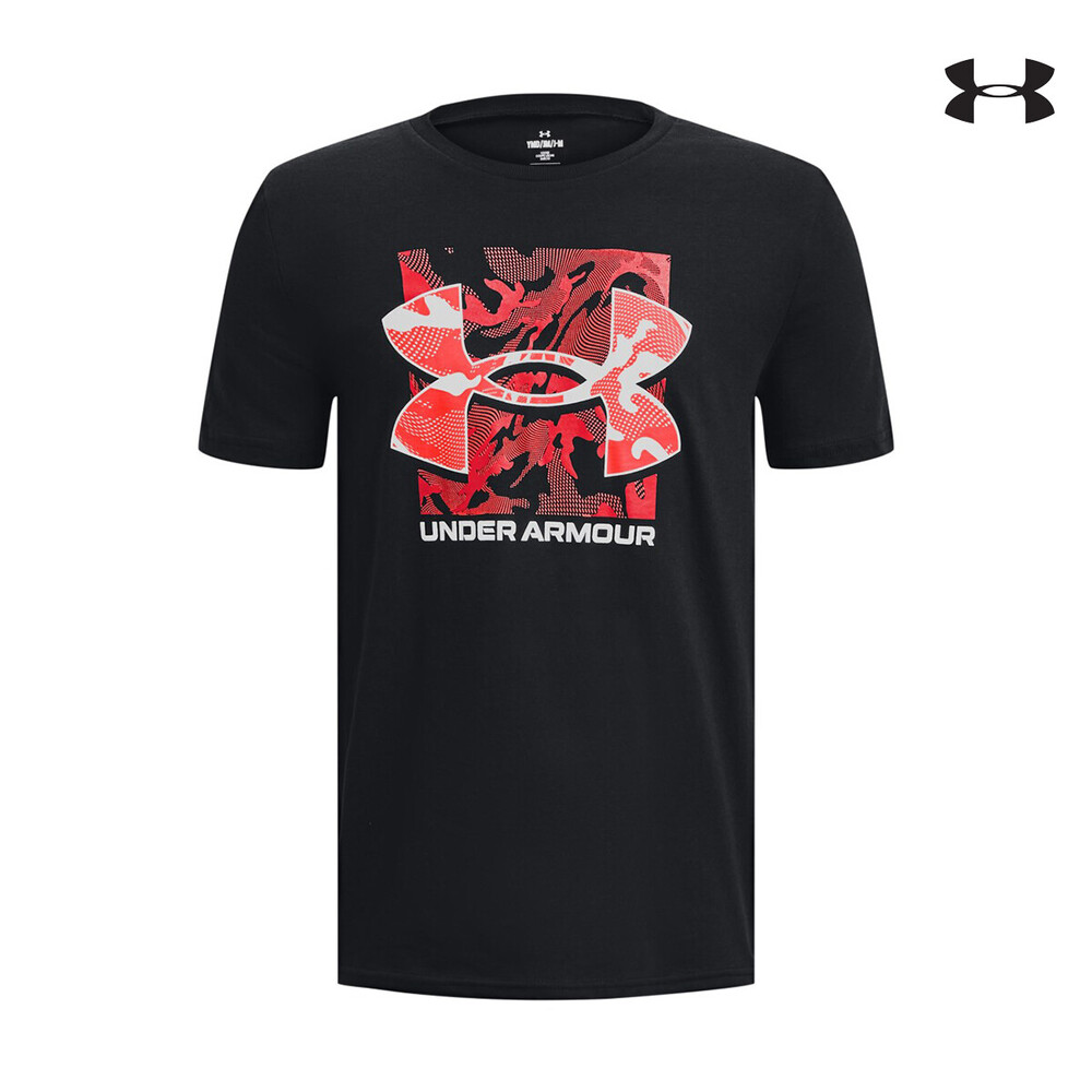 1377317 Παιδικό T-shirt UA BOX LOGO CAMO SS ΜΠΛΟΥΖΑΚΙ ΚΟΝΤΟΜΑΝΙΚΟ UNDER ARMOUR