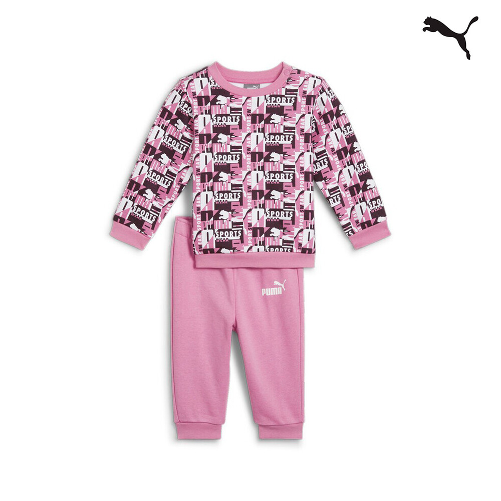 683327 MINICATS AOP Crew Jogger FL  ΦΟΡΜΑ PUMA