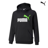 PUMA ESS+ 2 COL BIG LOGO HOODIE FL B 586987-51 Black