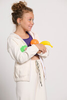 Παιδική fleece ζακέτα με κουκούλα για κορίτσια `DEFORMALIZE MiniMe