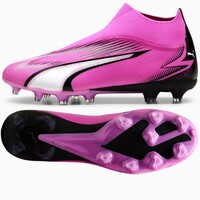 Puma Ultra Match+ Ll FG/MG Ψηλά Ποδοσφαιρικά Παπούτσια με Τάπες Ροζ