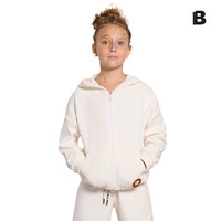 Παιδική fleece ζακέτα με κουκούλα για κορίτσια `DEFORMALIZE MiniMe